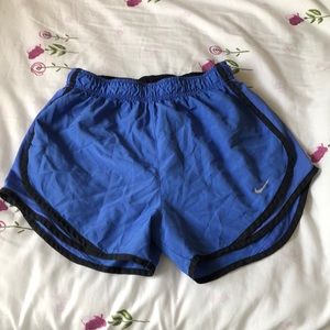 BLUE NIKE SHORTS